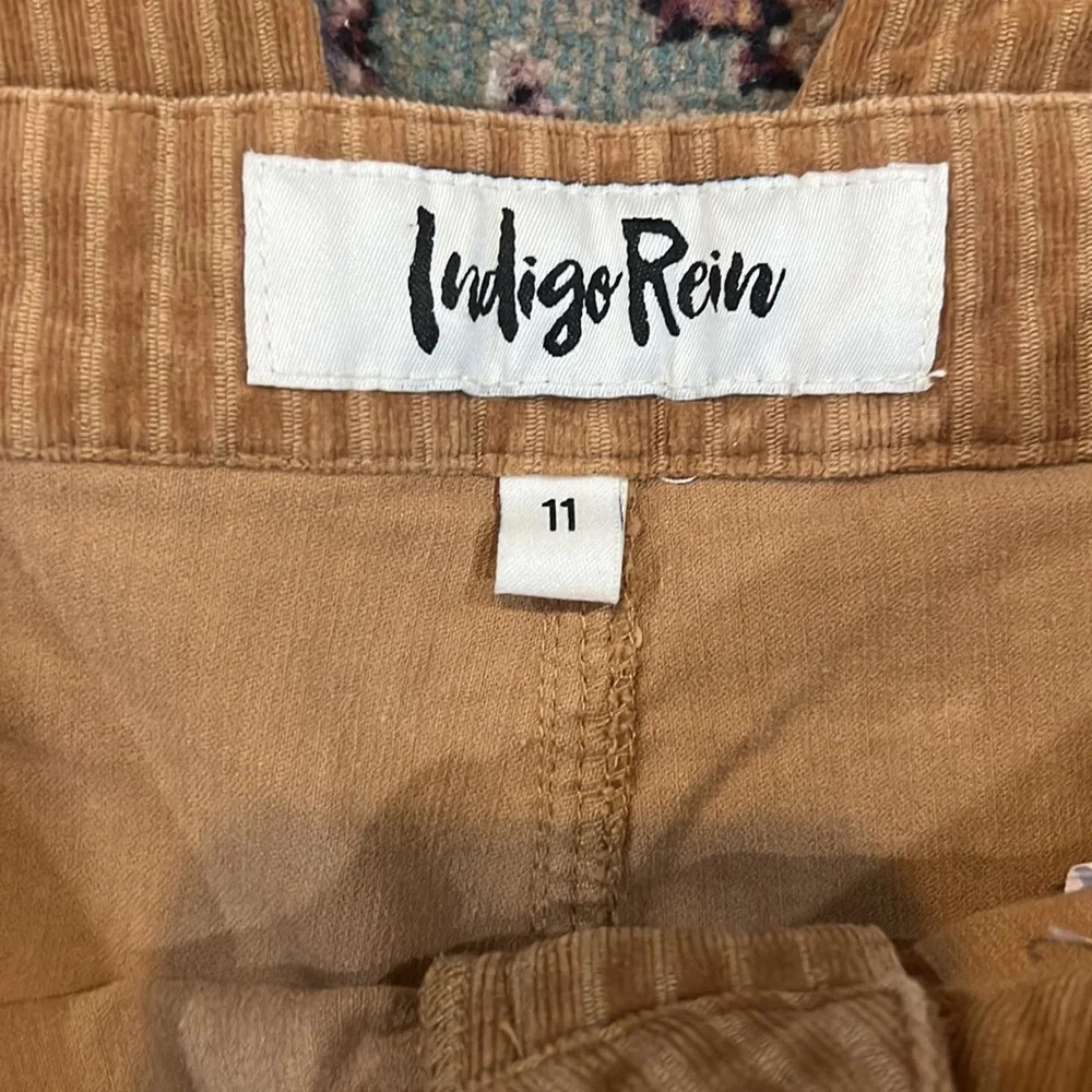FINAL PRICE Indigo Rein Corduroy Skinny Pants - Picture 4 of 8